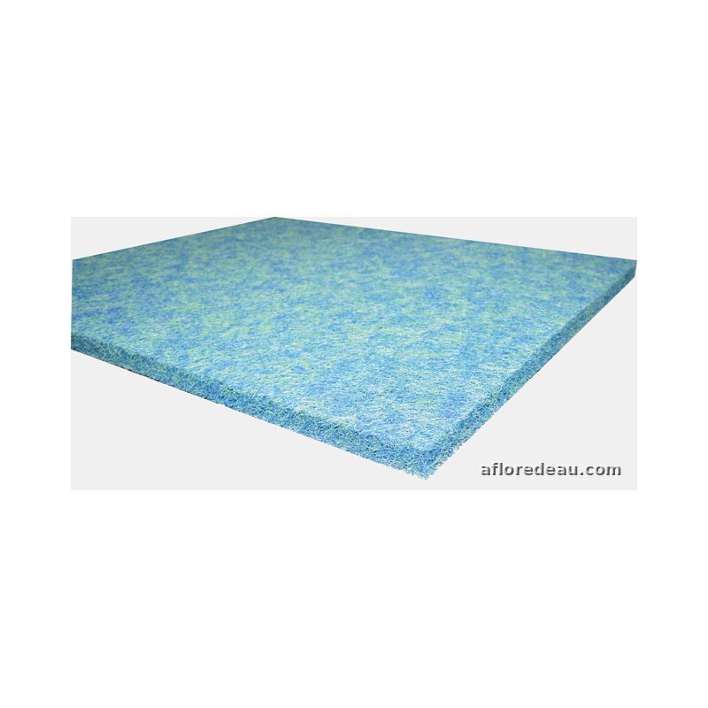TAPIS JAPONAIS 80 X100 X3,8 CMM BLEU