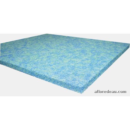 TAPIS JAPONAIS 80 X100 X3,8 CMM BLEU