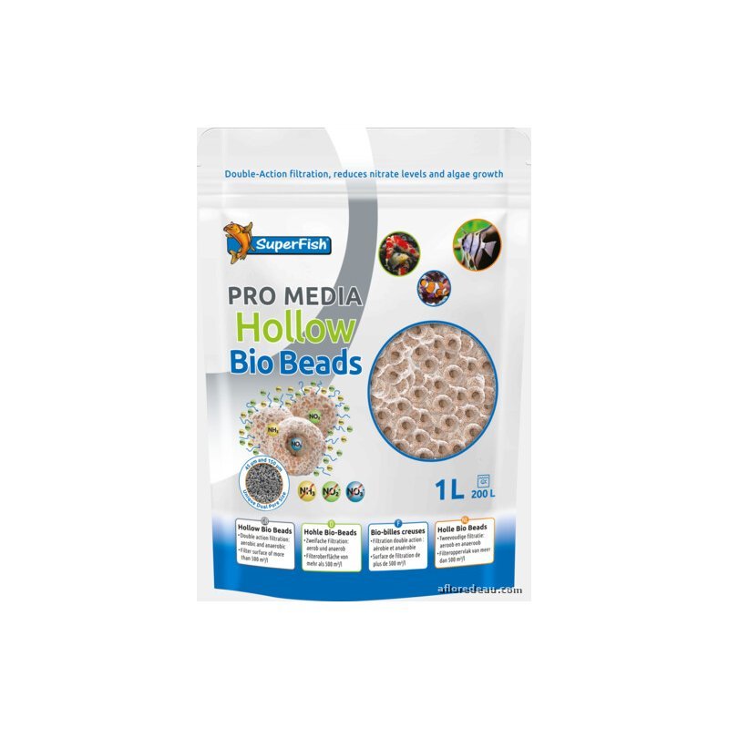 SUPERFISH PRO MEDIA BIO BEAD 1000 ML