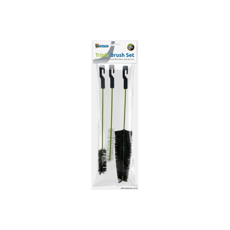 SUPERFISH KIT 3 BROSSES DE NETTOYAGE