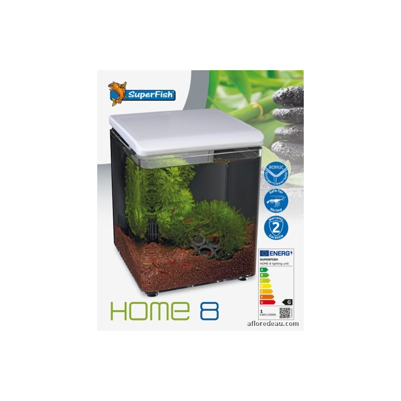 SF HOME 8 AQUARIUM BLANC