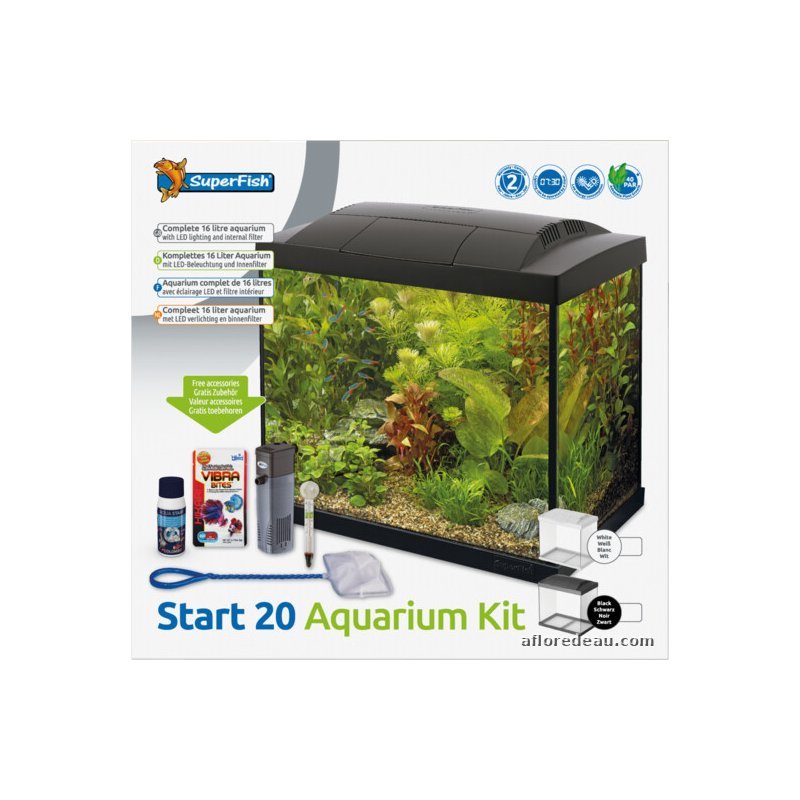 SF START 20 AQUARIUM KIT NOIR