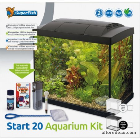 SF START 20 AQUARIUM KIT NOIR