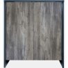 SF MEUBLE DESIGN 60X40 CM BLACK/PASA