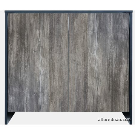 SF MEUBLE DESIGN 77X45 CM BLACK/PASA
