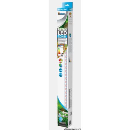 SF RETRO LED COMBI T8&T5 60 CM/18 WATT