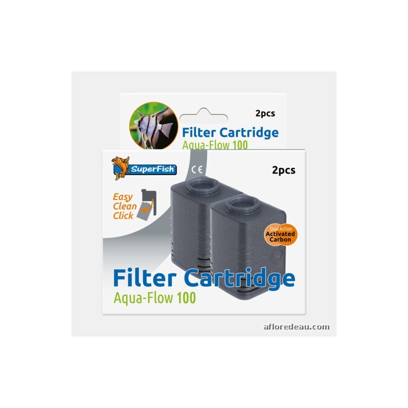 SF AQUAFLOW 100/150 CARTOUCHES EASY CLICK 2X