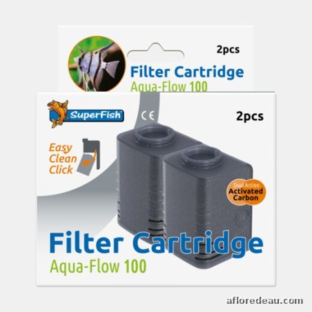 SF AQUAFLOW 100/150 CARTOUCHES EASY CLICK 2X