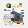 SF AQUAFLOW 100/150 CARTOUCHES CRYSTAL CLEAR 2X