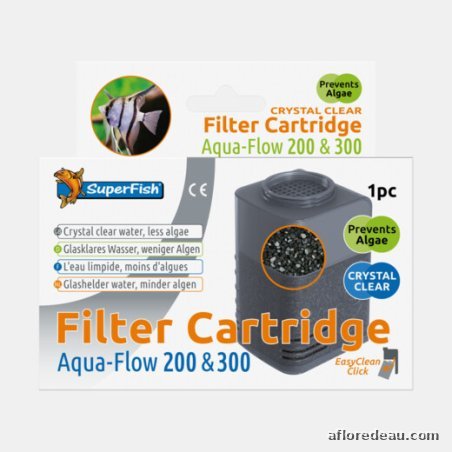 SF AQUAFLOW 200/300 CARTOUCHE CRYSTAL CLEAR 1X