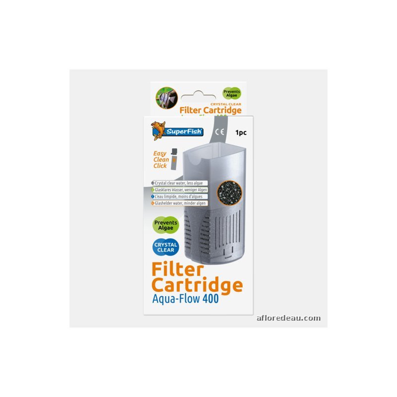 SF AQUAFLOW 400 CARTOUCHE CRYSTAL CLEAR 1X
