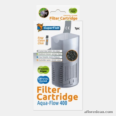 SF AQUAFLOW 400 CARTOUCHE CRYSTAL CLEAR 1X