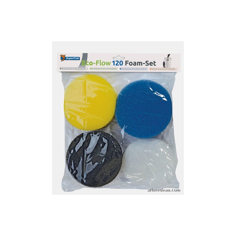 SF ECO FLOW 120 MOUSSES DE RECHANGE