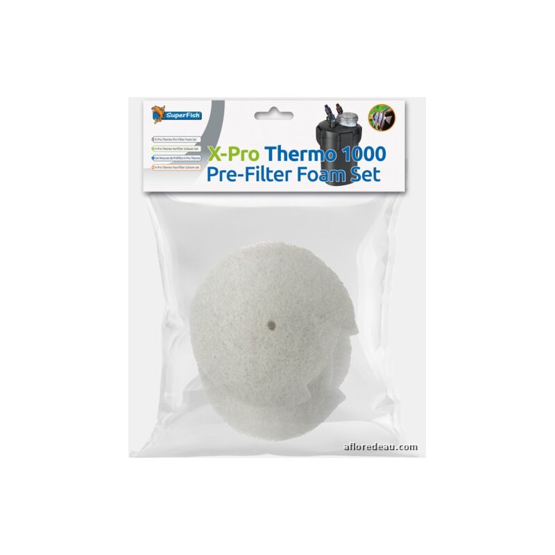 SF X PRO THERMO PRE FILTER 1000 SET MOUSSE 3X New !!