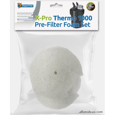 SF X PRO THERMO PRE FILTER 1000 SET MOUSSE 3X New !!