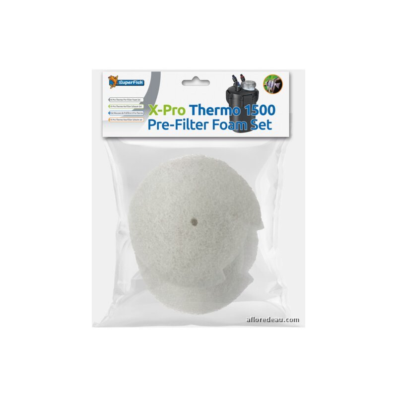 SF X PRO THERMO PRE FILTER 1500 SET MOUSSE 3X New !!