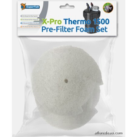 SF X PRO THERMO PRE FILTER 1500 SET MOUSSE 3X New !!
