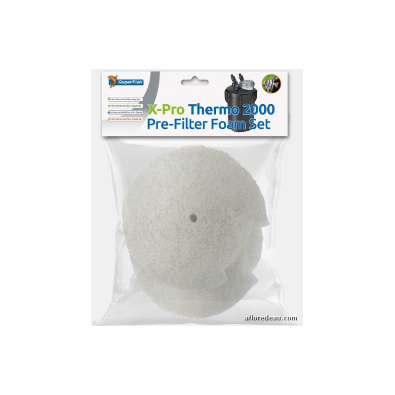 SF X PRO THERMO PRE FILTER 2000 SET MOUSSE 3X New !!