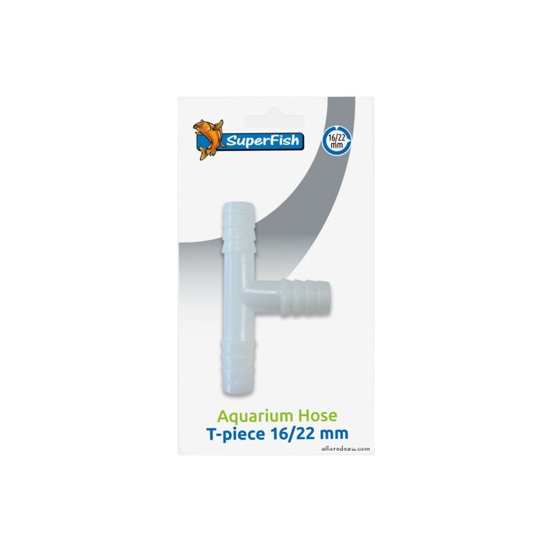 SF RACCORD T POUR TUYAU D'AQUARIUM 16/22 MM