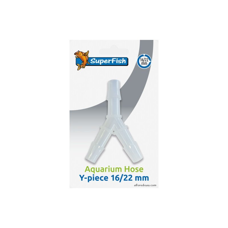 SF RACCORD Y POUR TUYAU D'AQUARIUM 16/22 MM