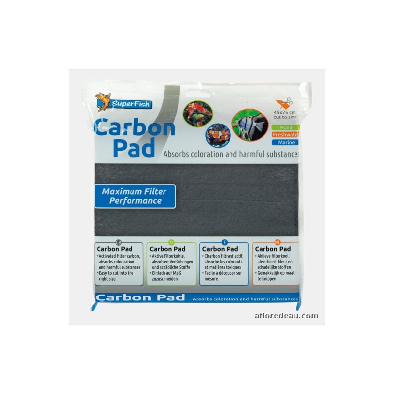 SF CARBON PAD 45x25 CM