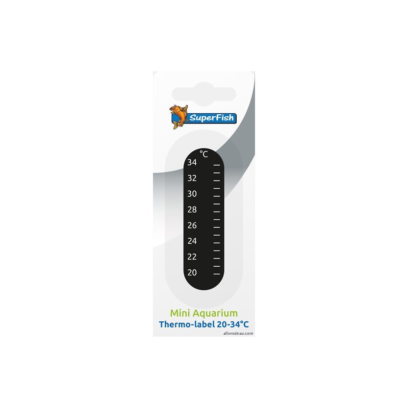 SF THERMOMÈTRE À COLLER 20-34C