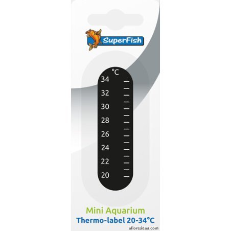 SF THERMOMÈTRE À COLLER 20-34C