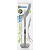 SF INOX CISEAU A PLANTES 25 CM ONDULÉ