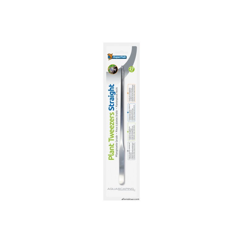 SF INOX PINCE A PLANTES 27 CM DROITE
