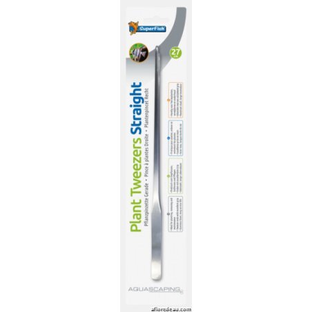 SF INOX PINCE A PLANTES 27 CM DROITE