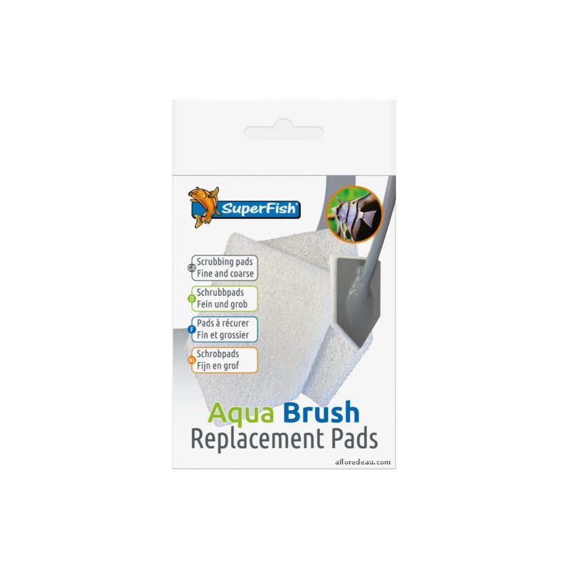 SF AQUABRUSH PADS DE RECHANGE 2X