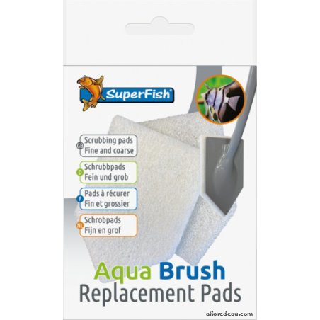 SF AQUABRUSH PADS DE RECHANGE 2X