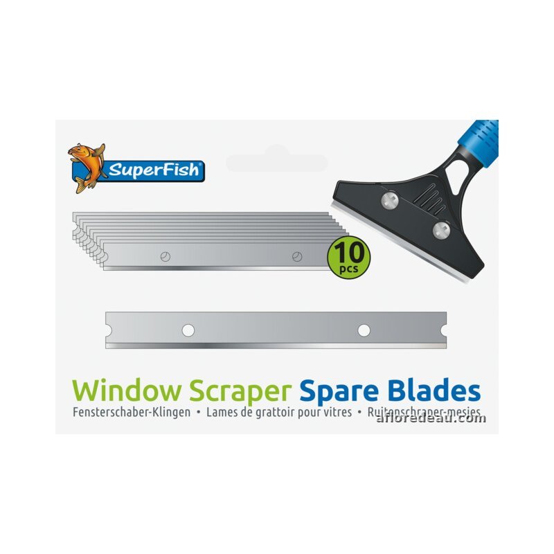 SF WINDOW SCRAPER LAMES DE RECHANGE 10X