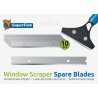 SF WINDOW SCRAPER LAMES DE RECHANGE 10X