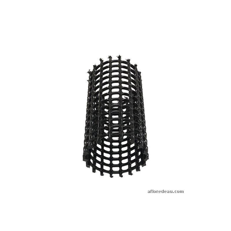 Tube à grille Ø 200mm x Longeur 1000mm (noir)