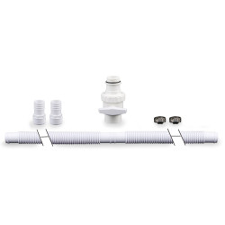 Kit de racordement pour la lame d'eau Cobra Led Ubbink fourni