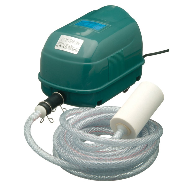 Pompe à air AIR 2000 + tuyau + bulleur