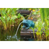 Gargouille Grenouille 17cm jet d'eau