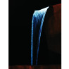 Lame d'eau Niagara 60cm + LED + bac + pompe + tuyau