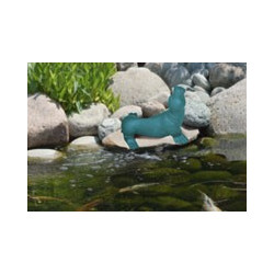 Gargouille Phoque 18cm jet d'eau