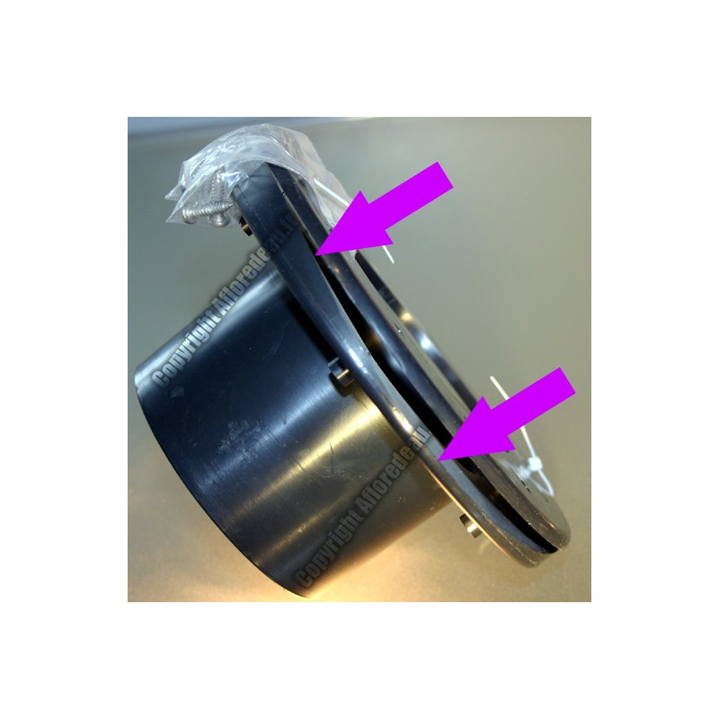 Traversée de paroi ronde 110mm RTF Très résistant (vortex)