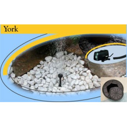 Kit fontaine sur galets York 0,17€ d'EcoTaxe