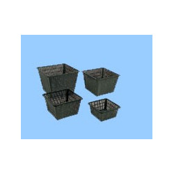 Panier de plantation carré 11x11x11cm pour plantes aquatiques