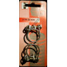 Colliers de fixation (x2) 19-22mm pour tuyau spirale