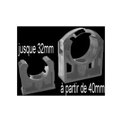 Attache tuyau (clip) 63 mm