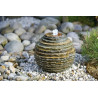 Kit Soria, jeu d'eau boule en schiste ( décoration autour non fournie )