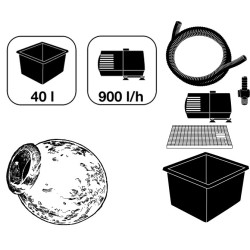 Kit Orange, fontaine amphore antique