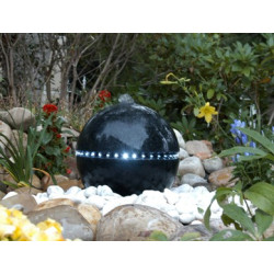 Kit Dubai, jeu d'eau boule en terrazzo ( décoration autour non fournie )