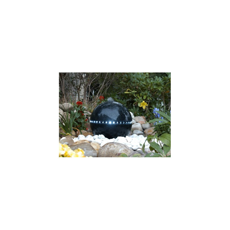 Kit Dubai, jeu d'eau boule en terrazzo ( décoration autour non fournie )