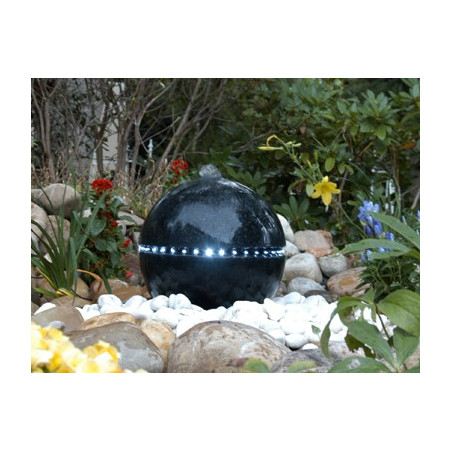 Kit Dubai, jeu d'eau boule en terrazzo ( décoration autour non fournie )